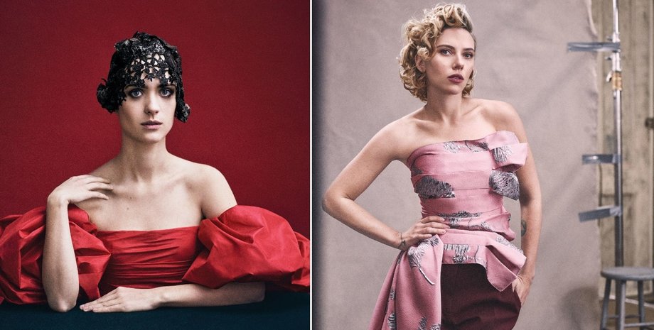 Лив Лиза Фрис и Скарлетт Йоханссон/Фото Vogue