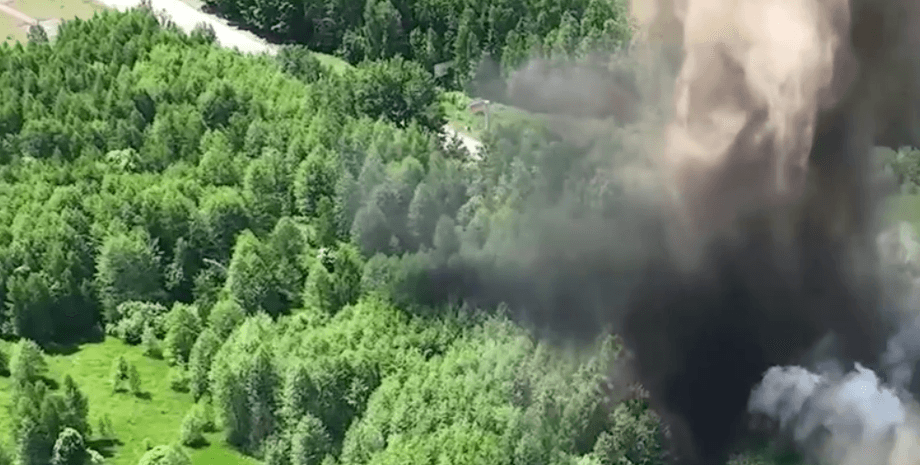 вибух, брянська область