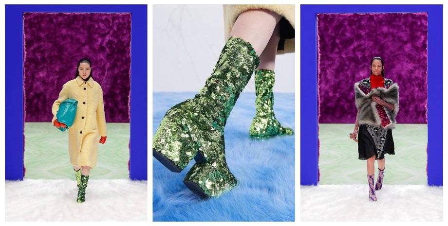 Prada , коллекция, осень-зима, показ