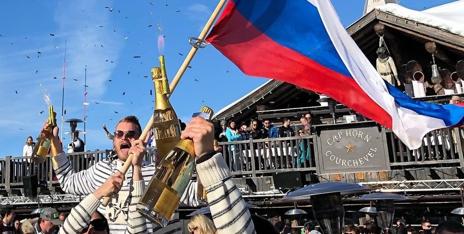 куршевель, горнолыжный курорт, русские туристы, туристы из россии