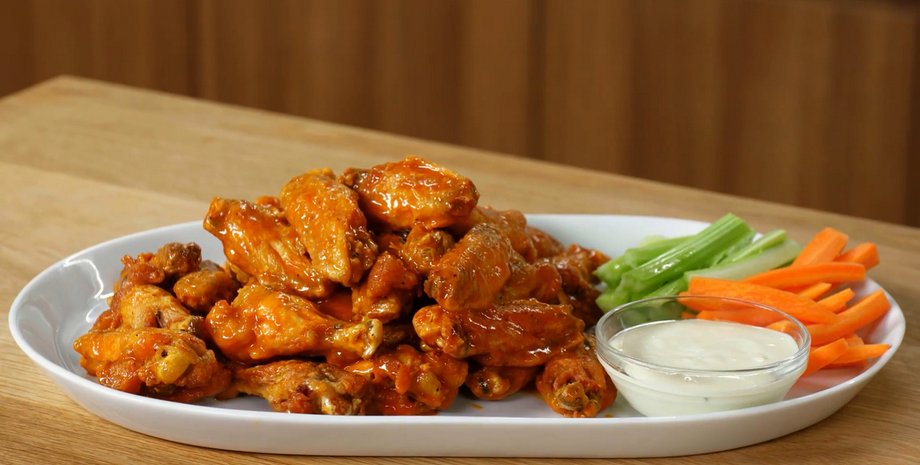 Курячі крильця в апельсиновому маринаді, курячі крильця, курячі крильця рецепт
