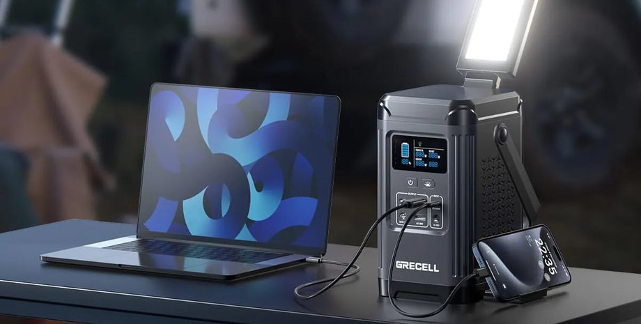 Портативная зарядная станция Grecell 240W портативная зарядная станция