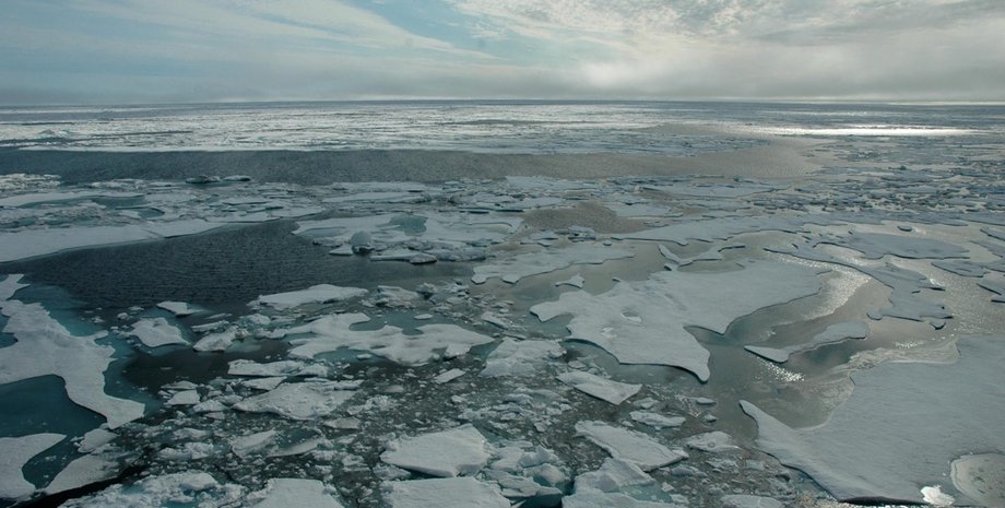 арктичний морський лід тане
