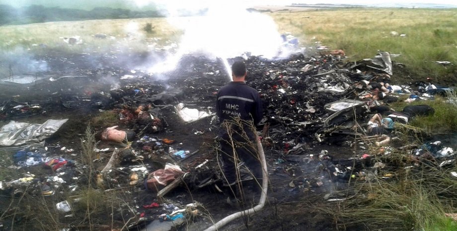 Место крушения MH-17 / Фото: Reuters