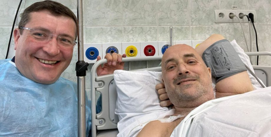 Пропагандист Прилєпін вийшов на зв'язок із лікарняної палати