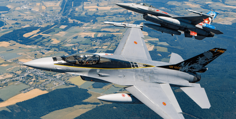 Бельгия отправит Украине истребители F-16