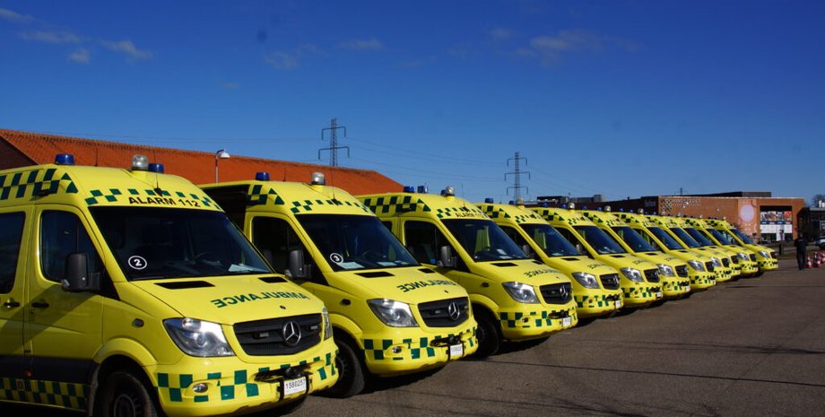 Дания, Харьков, авто, скорая, помощь, гуманитарный