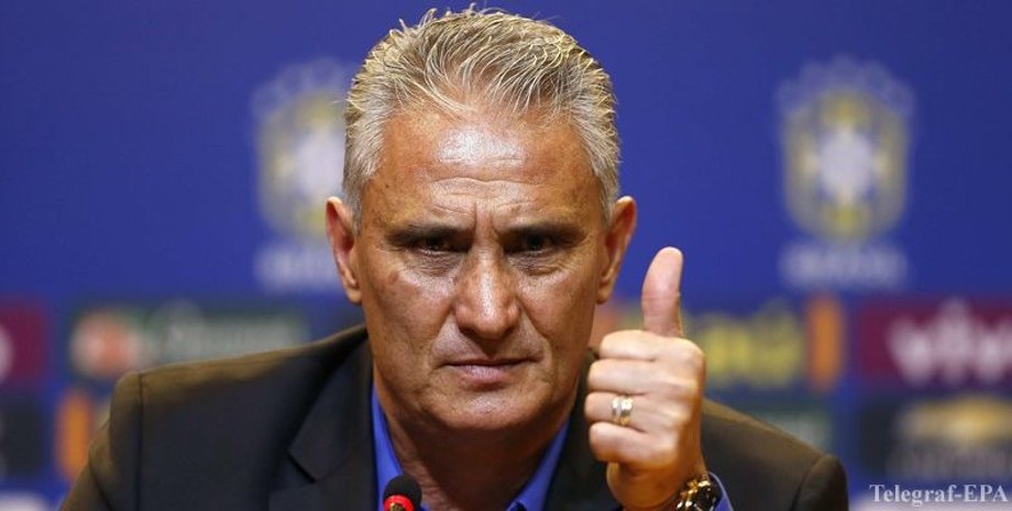 Тренер сборной Бразилии Тите