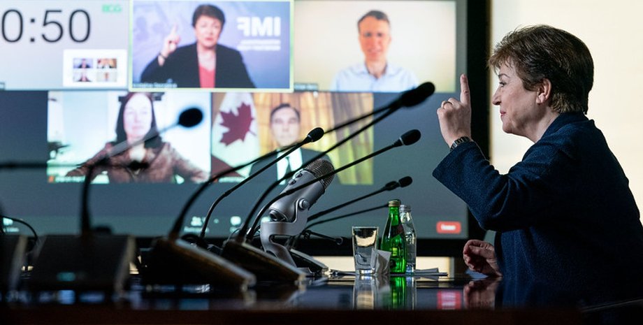 мвф, валютный фонд, кристалина георгиева, налоги, амнистия, фото