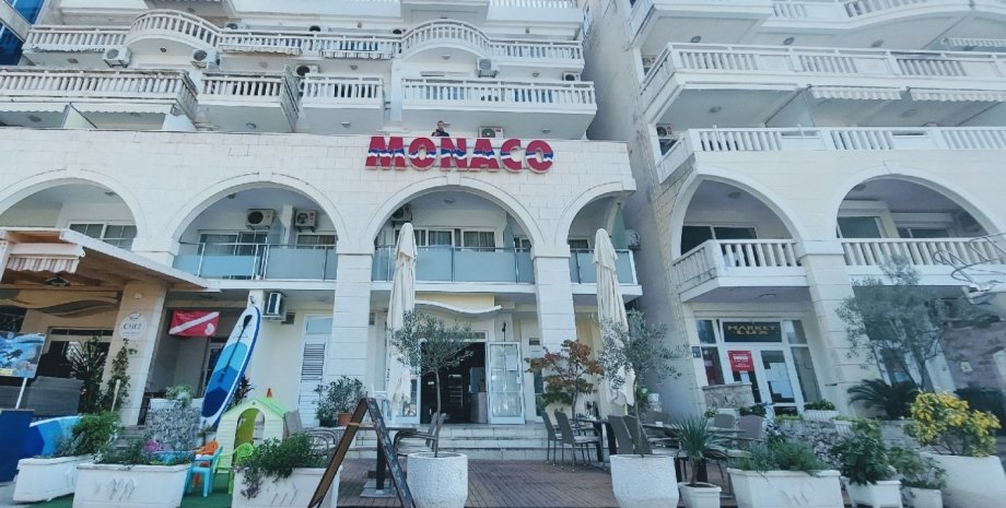 Restaurant Monaco в Чорногорії, ресторан в Чорногорії, ресторан де побили росіян