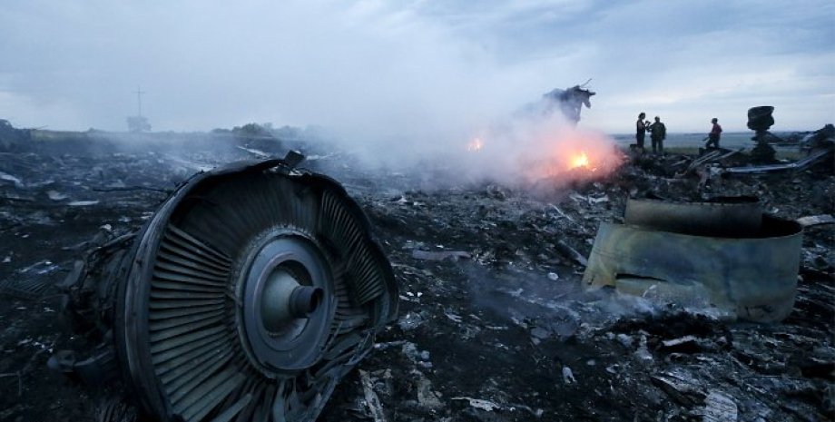 Место падения "Боинг 777" / Фото: ИТАР-ТАСС