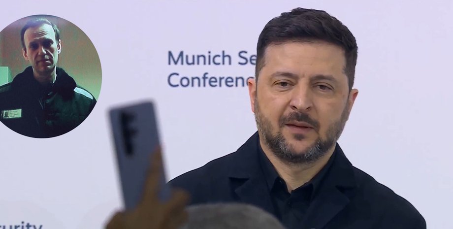 Олексій Навальний та Володимир Зеленський Олексій Навальний та Володимир Зеленський