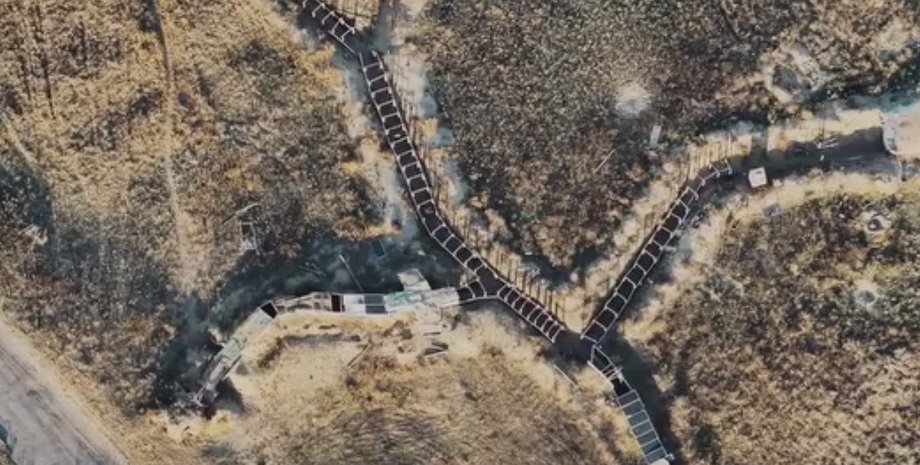 фортифікації зс рф, траншеї російських військ, траншеї зі стелями