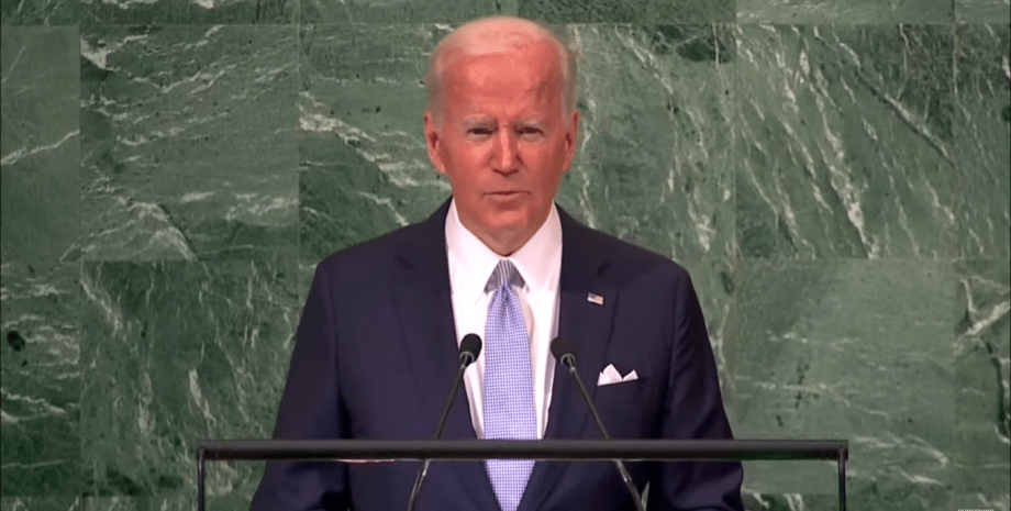 Джо Байден президент США виступ Генасамблея ООН