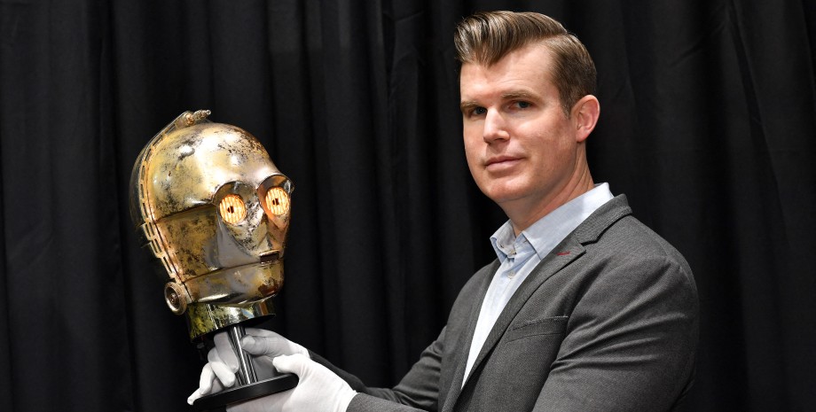 голова C-3PO, аукцион, Звездные войны, лот