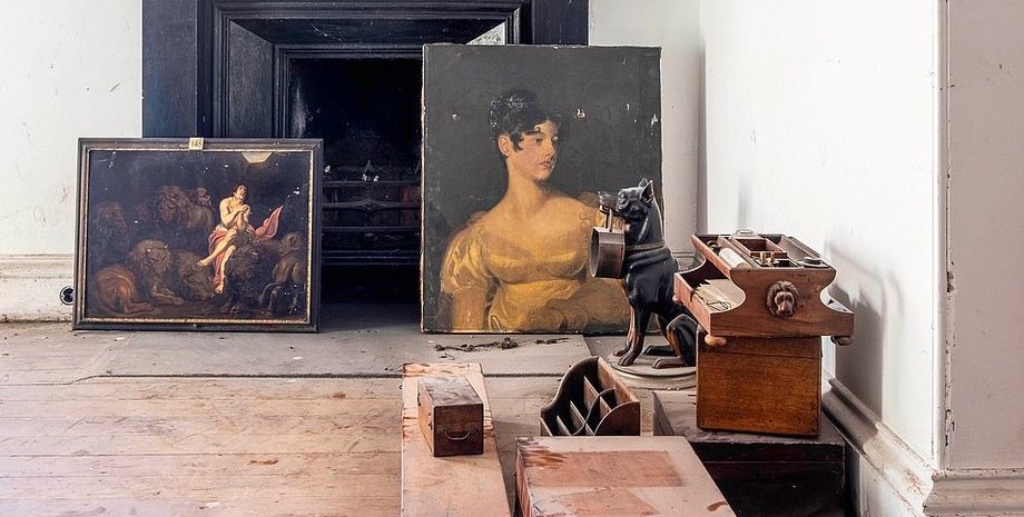 аукцион, замок данробин, картины, граф сазерленд