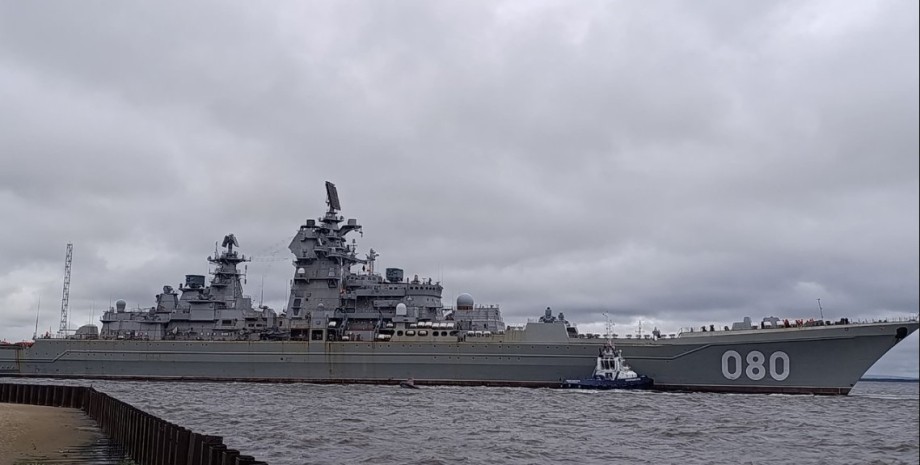 Крейсер "Адмірал Нахімов" РФ відремонтувала крейсер "Адмірал Нахімов" за 200 млрд рублів