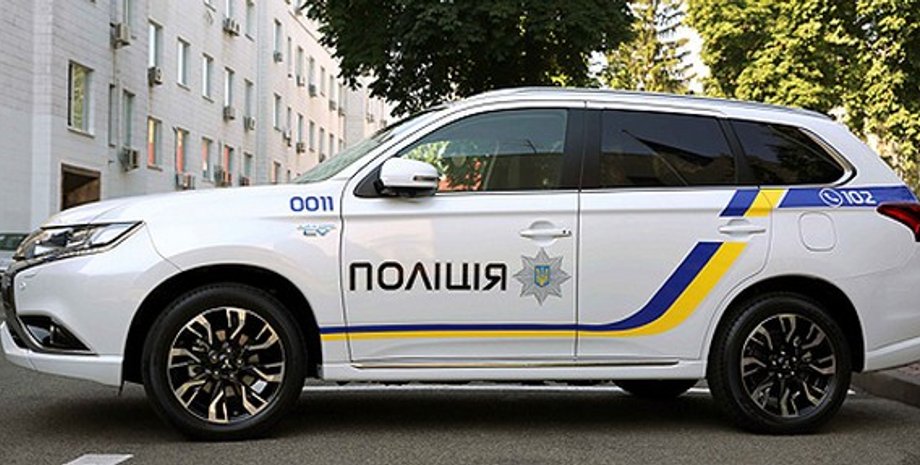 Mitsubishi Оutlander PHEV / Фото: пресс-служба Нацполиции