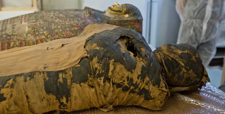 древнеегипетская мумия, варшава, исследование
