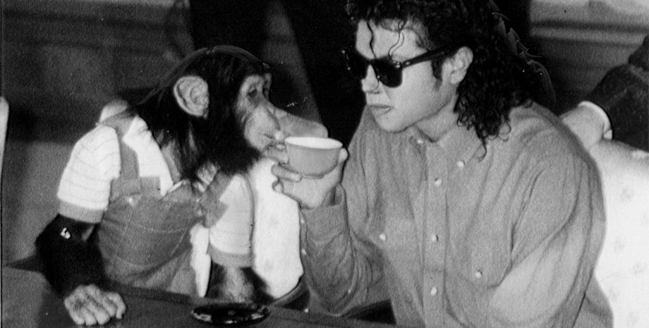 Майкл Джексон, шимпанзе Бабблс