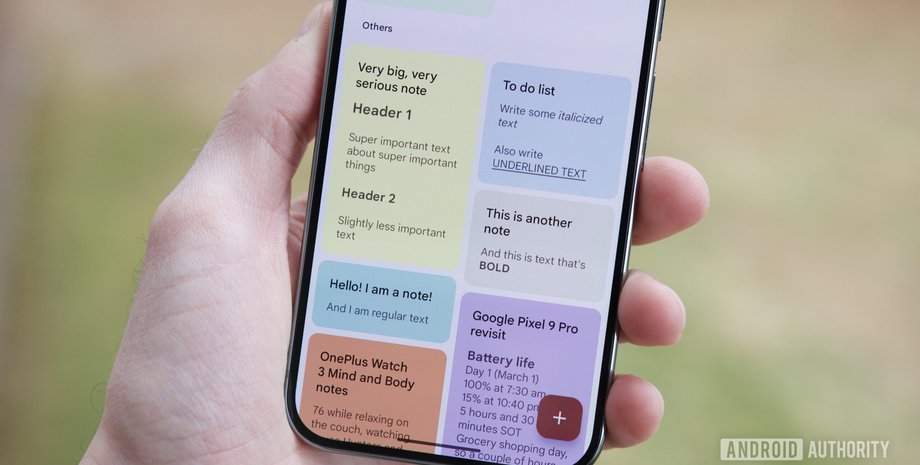 Google Keep додаток android завантажити