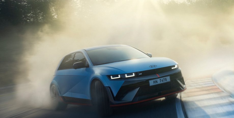 Hyundai Ioniq 5 N, Hyundai Ioniq 5, новый Hyundai Ioniq 5, новый Hyundai Ioniq 5, электромобиль Hyundai