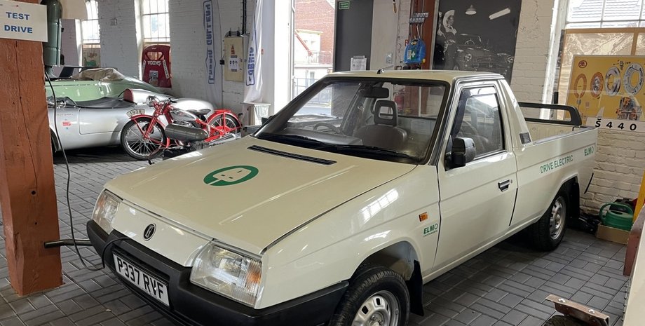 skoda favorit electric, skoda favorit, Skoda Elmo, електромобіль Skoda, пікап Skoda