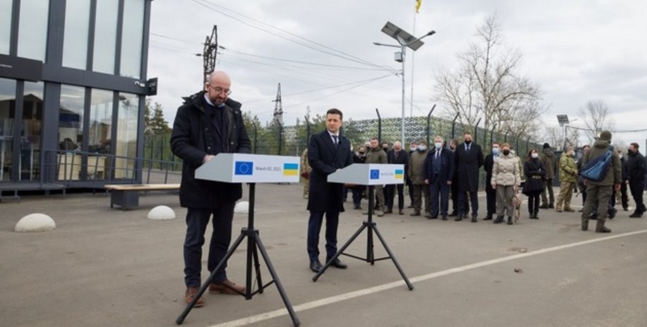 Шарль Мишель, Владимир Зеленский, вакцина, вакцинация,  COVAX