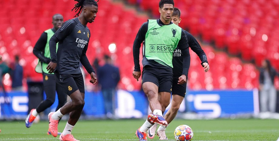 Тренування "Реала" перед фіналом Ліги