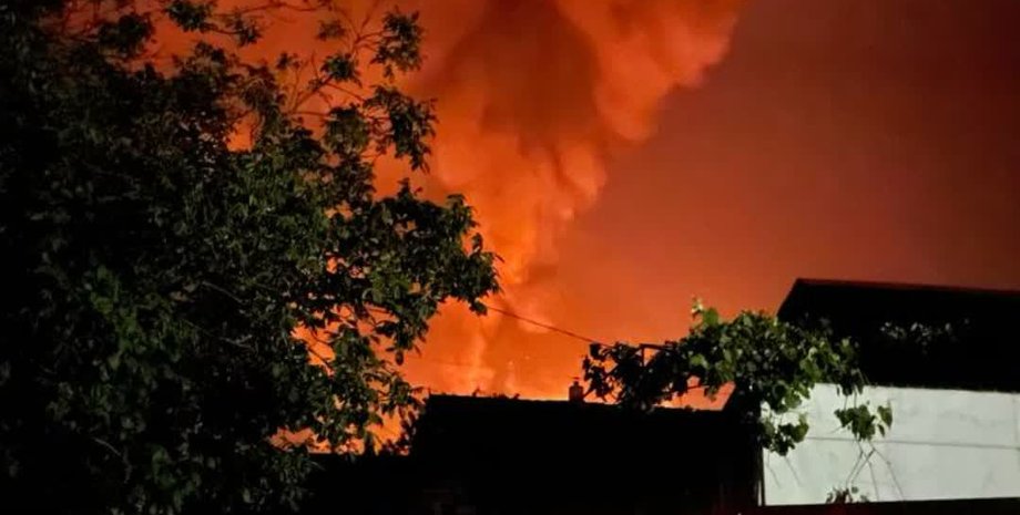 нефтебаза, Юровка, Краснодарский край, пожар, атака БпЛА