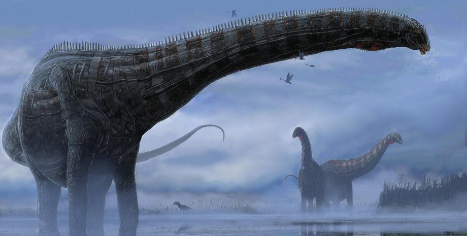 динозавры, небо, рисунки, фото