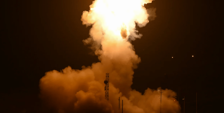 Ракета, запуск ракеты, Minuteman III, США, фото