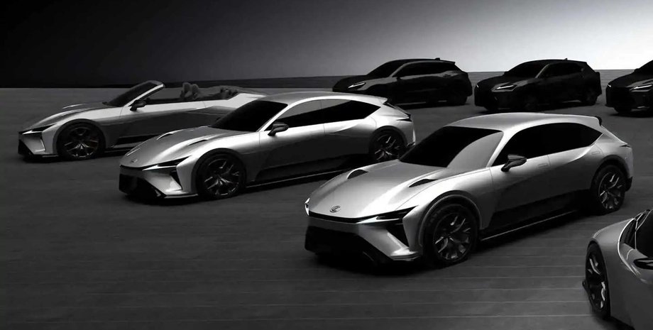 электромобили тойота, электромобили Toyota, кроссоверы Toyota