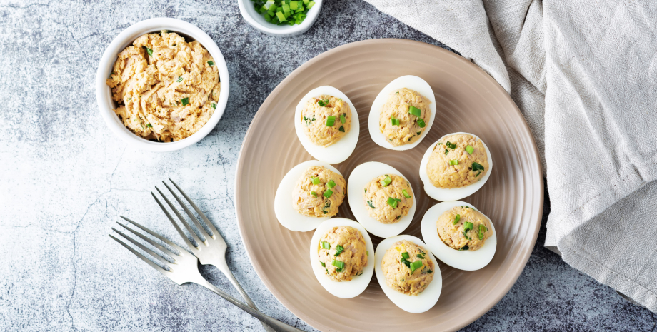 Яйца фаршированные грибами — 7 лучших рецептов на праздничный стол