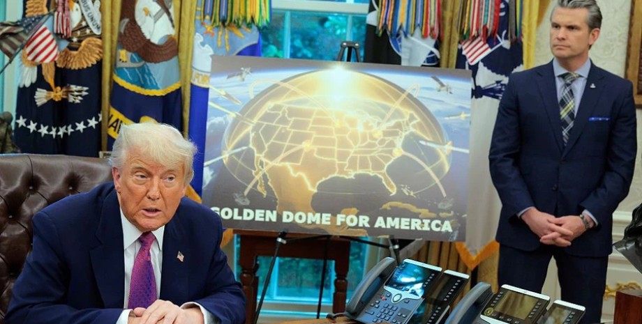 Золотой купол США Космический купол США