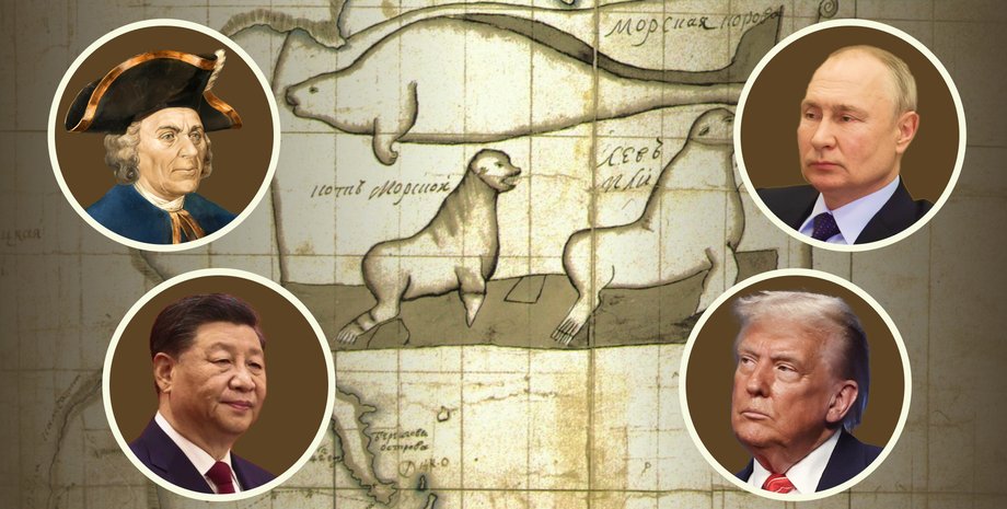Командорские острова, Дональд Трамп, Витус Беринг, Владимир Путин, Си Цзиньпин, Си Цзиньпин