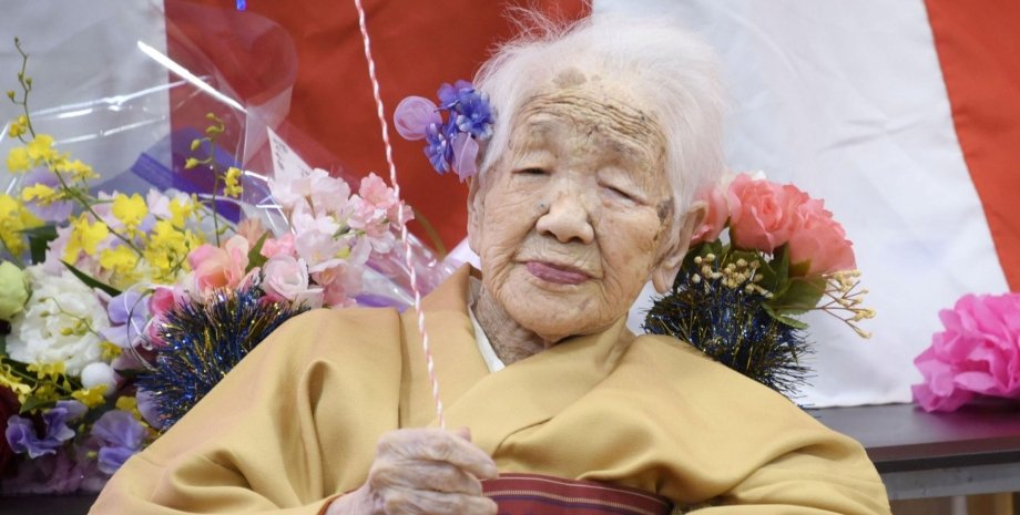 Японія, довгожитель, жінка, Книга рекордів Гіннеса
