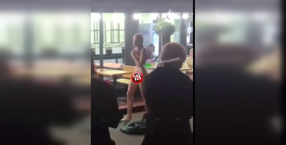 киев, кафе, бутылка, нападение