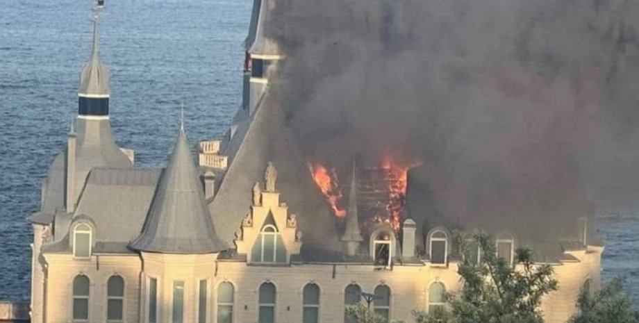 замок "Гаррі Поттера", ракетна атака, ракетний удар по Одесі