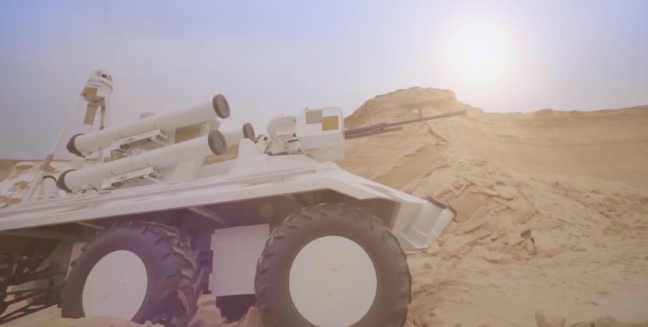 Беспилотный БТР "Фантом" / Фото: ukroboronprom.com.ua