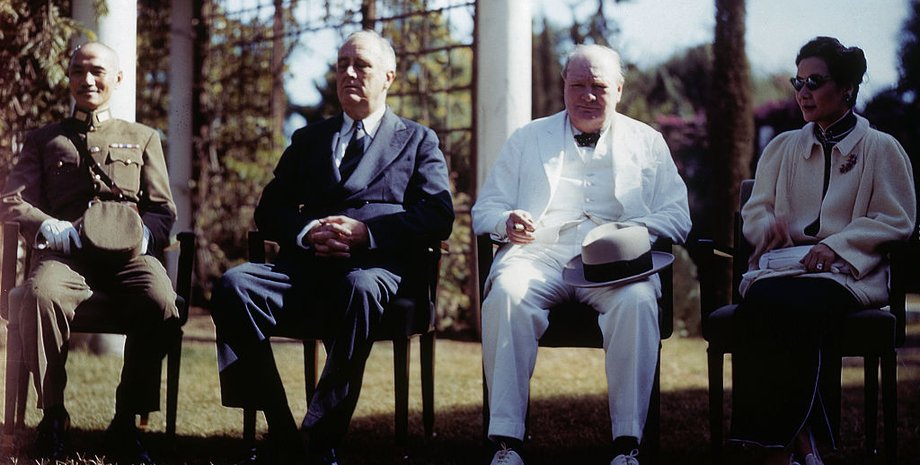 Каирская конференция, Чан Кайши, Франклин Д. Рузвельт, Уинстон Черчилль