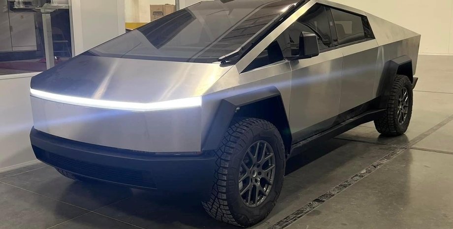 Пикап Tesla Cybertruck, Tesla Cybertruck, новый Tesla Cybertruck, Tesla Cybertruck 2023, электромобиль Tesla Cybertruck