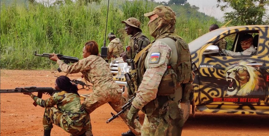 инструкторы рф в африке