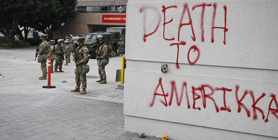 калифорния, протесты, нацгвардия, протесты в калифорнии