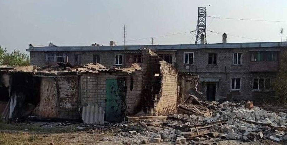 Луганская область, разрушения