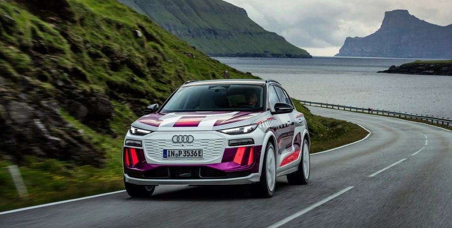 Новий Audi Q6, Audi Q6 e-tron, Audi Q6, кросовер Audi Q6, електромобіль Audi, Audi Q6 2024