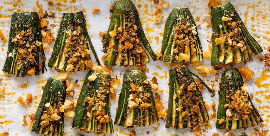 Запеченные кабачки, кабачки блюдо, вкусные кабачки, кабачки рецепт