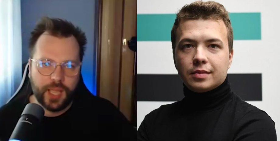 Придыбайло (слева) и Протасевич (справа)