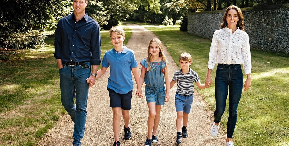 кейт миддлтон, принц уильям, семья