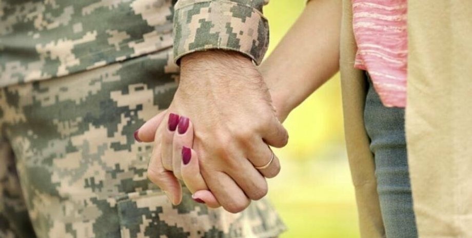 военный, девушка